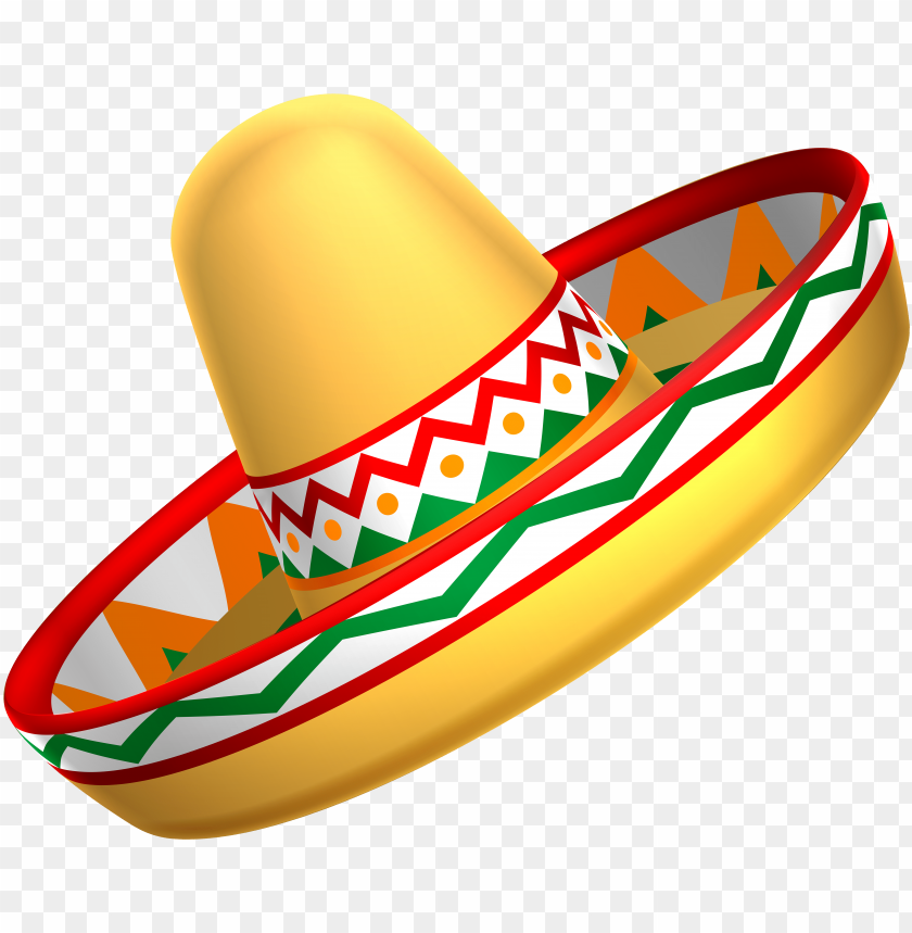 Mexican Sombrero Hat Transparent Png Clip Art Image