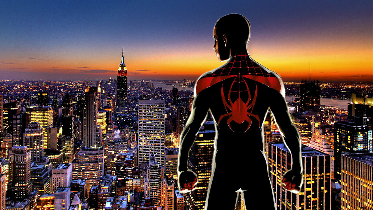 Ultimate Spider Man Miles Morales by Xionice on