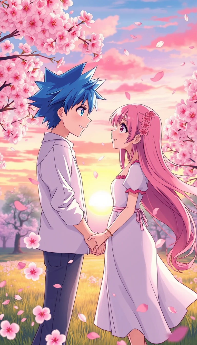 Anime Couple Mobile Wallpaper