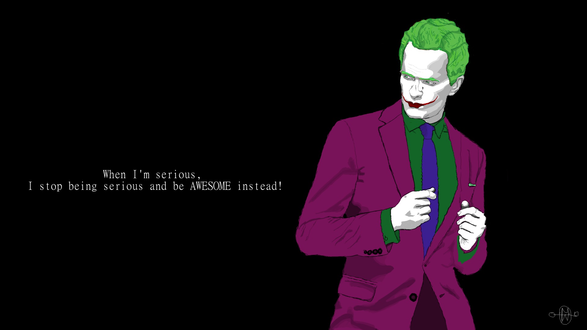 Quotes The Wallpaper Joker Barney Stinson