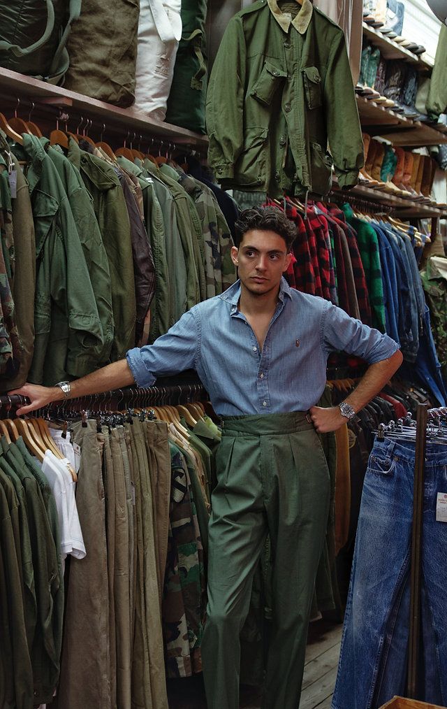 Vintage Clothing Menswear Discount Wallpaper