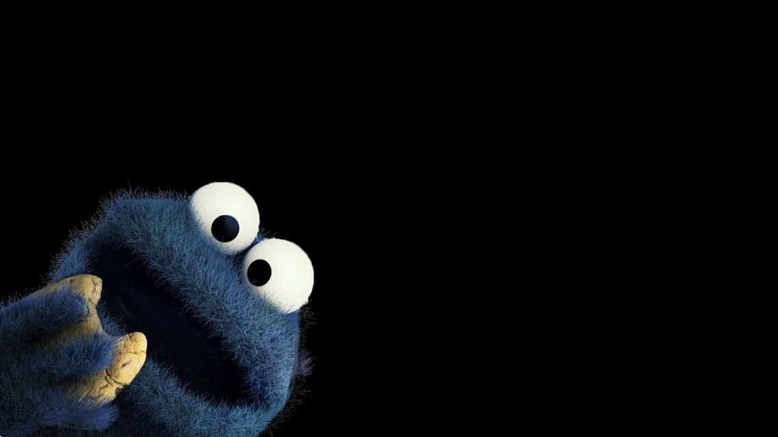 Cookie Monster Cute Wallpaper