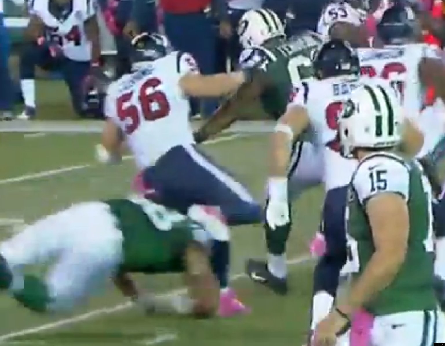 Brian Cushing Was A Force On Ursday Night Collecting
