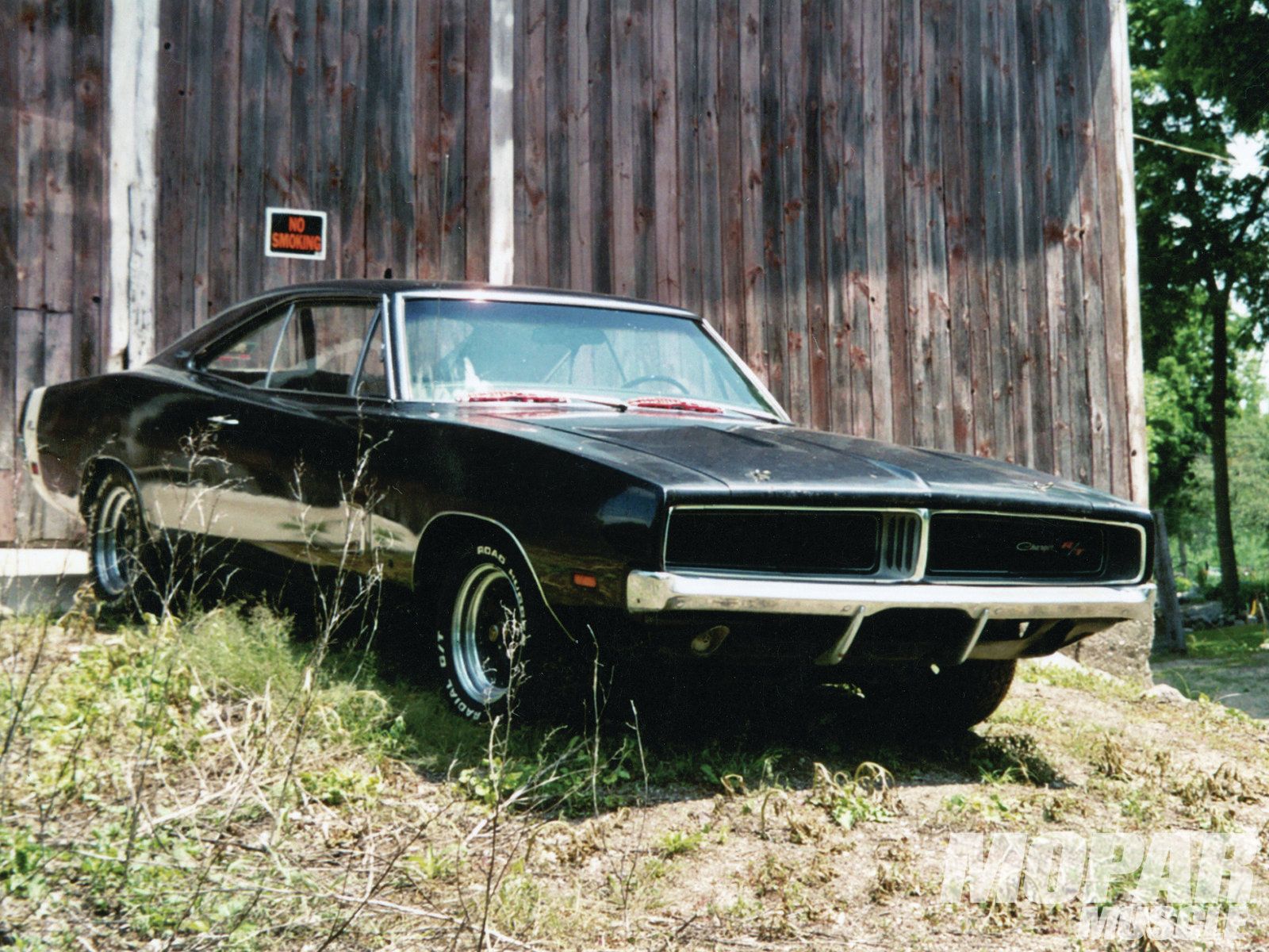 Dodge Charger Rt In Barn Black Classic HD Wallpaper Muscle