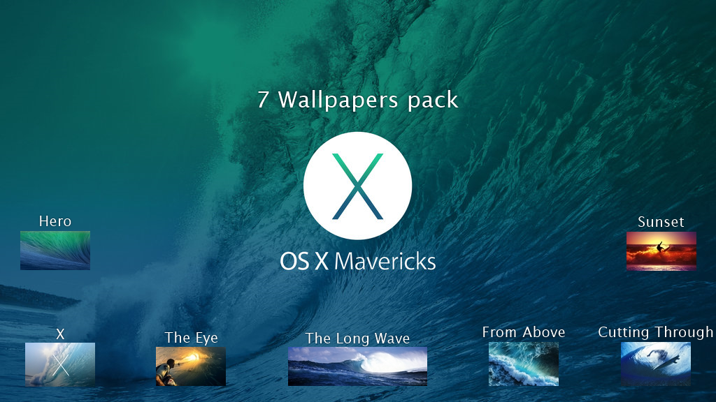 Wallpaper Pack Update For This Post Ios Os X Mavericks