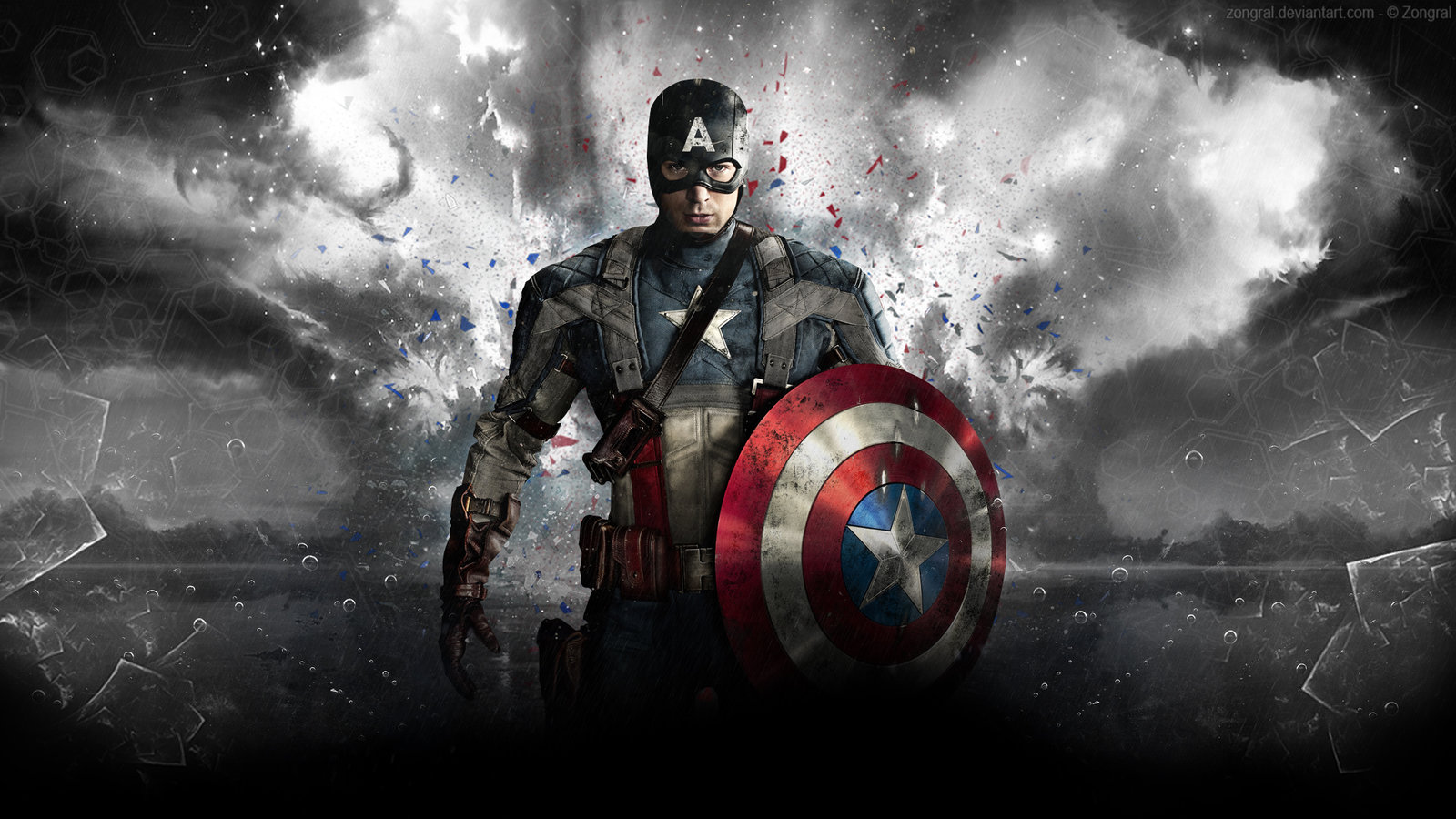 Image Captain America Strong Wallpaper High Resolution