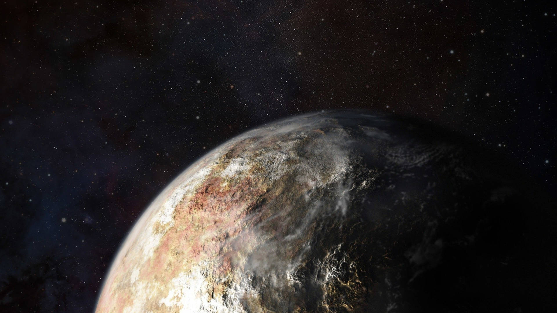Stars Surrounding Pluto Igv7n4nsgz0k9vw1 Wallpaper