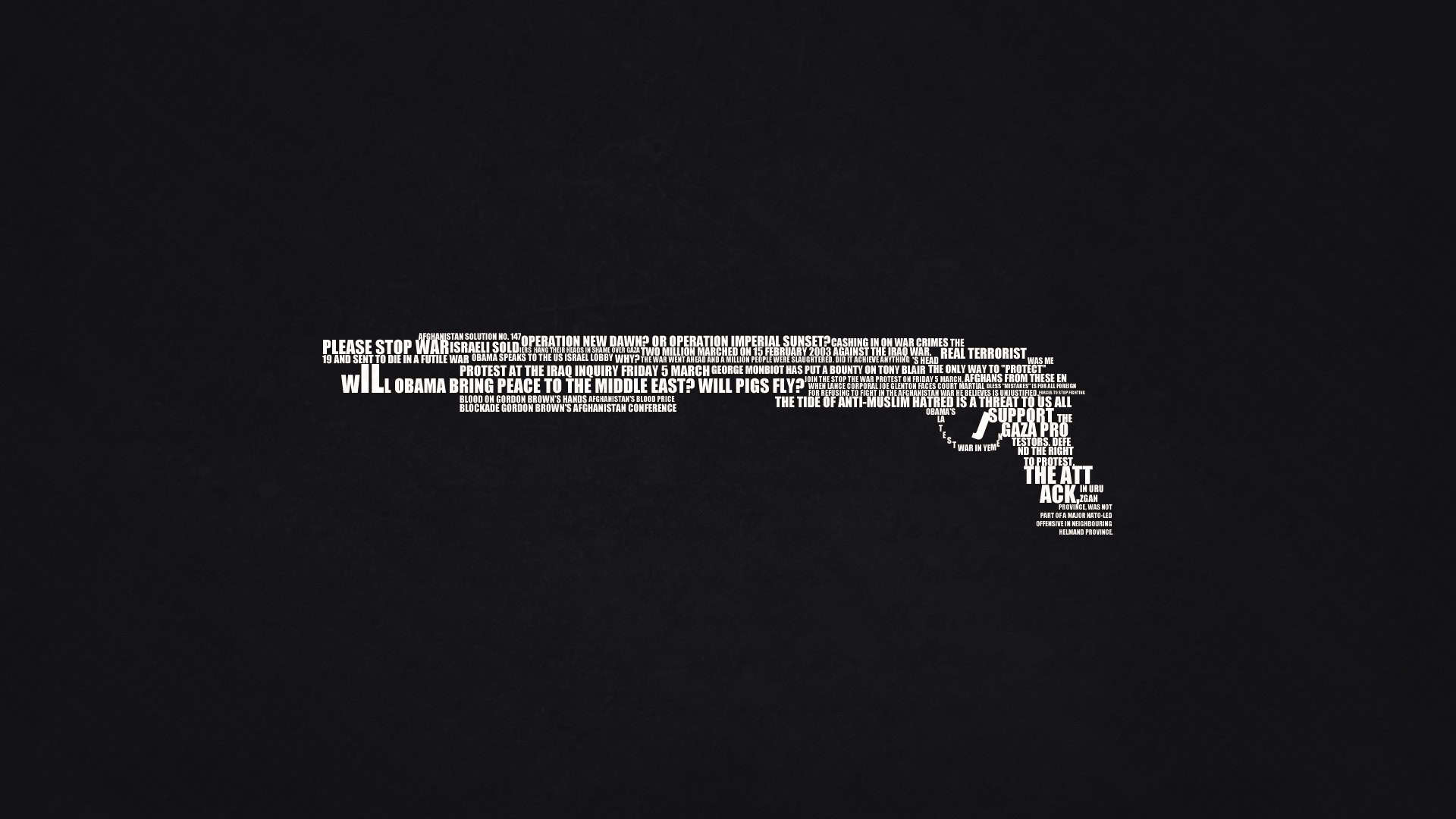 Dark Minimalist Wallpaper