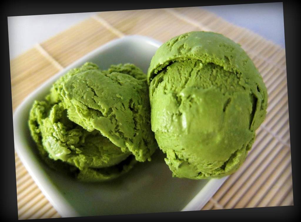 Green Tea Ice Cream Wallpaper