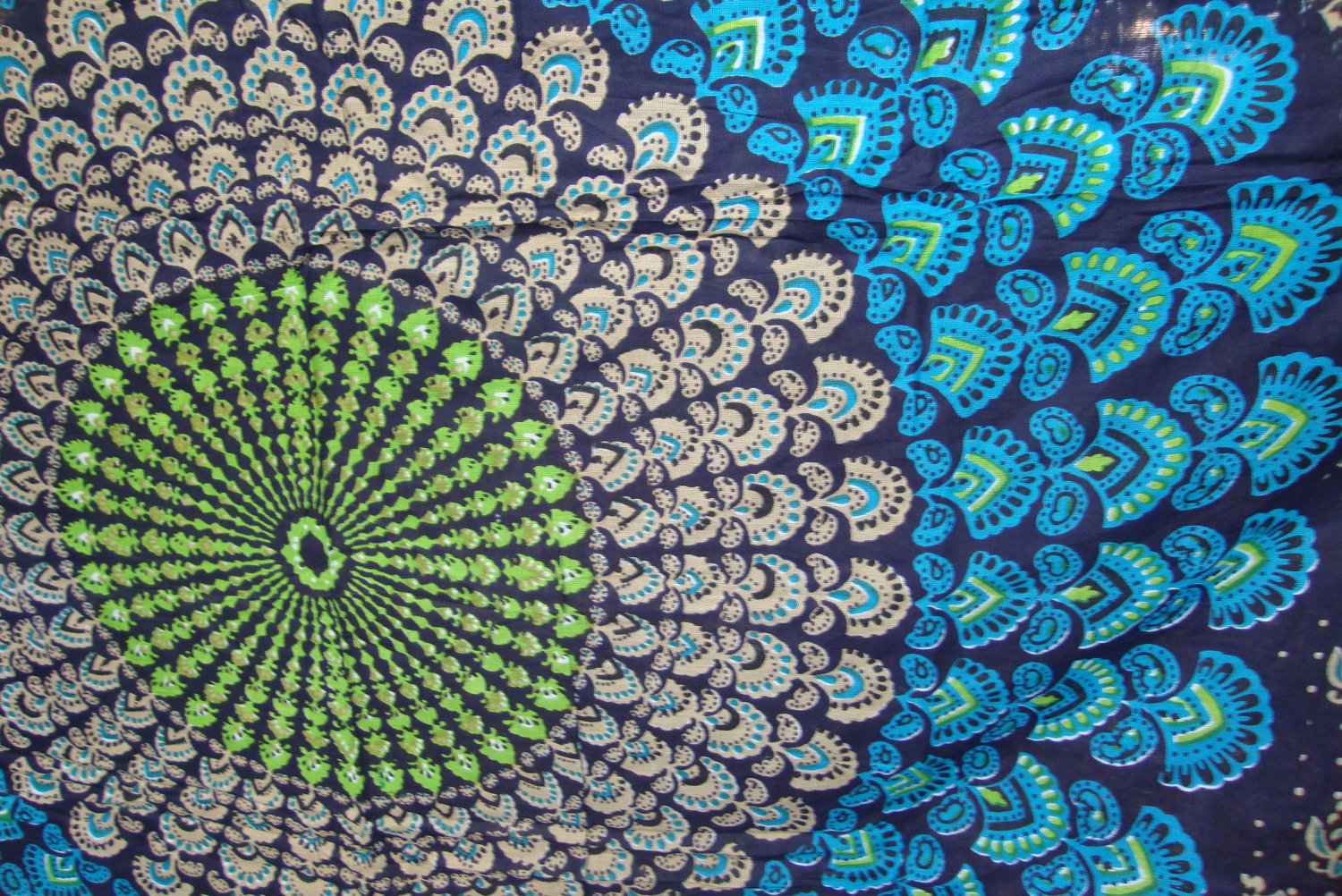 Bohemian Background Hippie Fabric