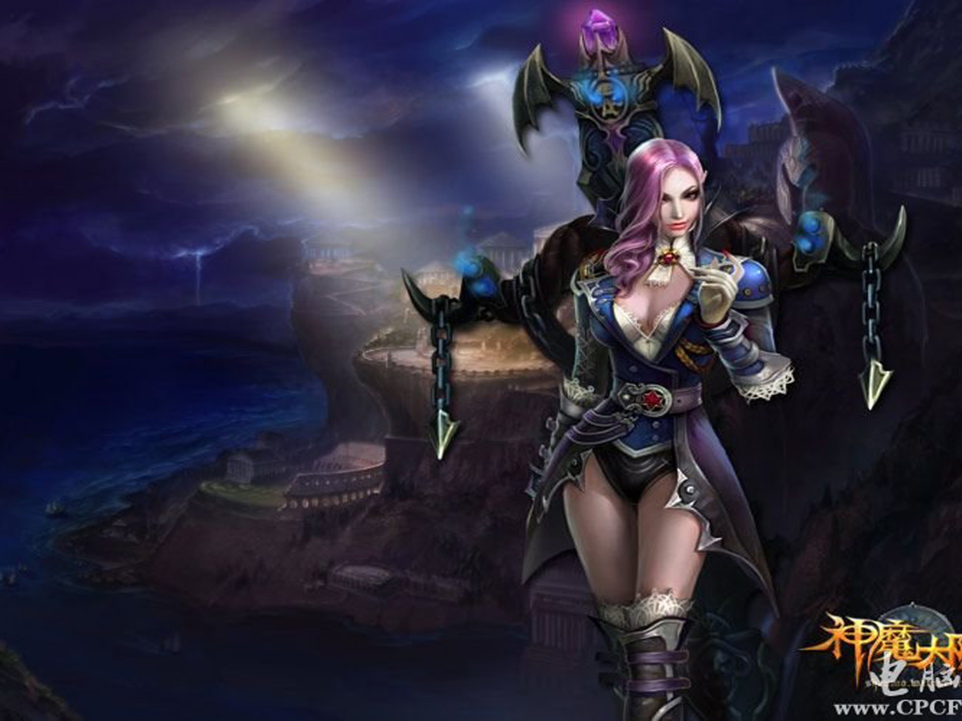 Forsaken World Vampire Wallpaper Game Re