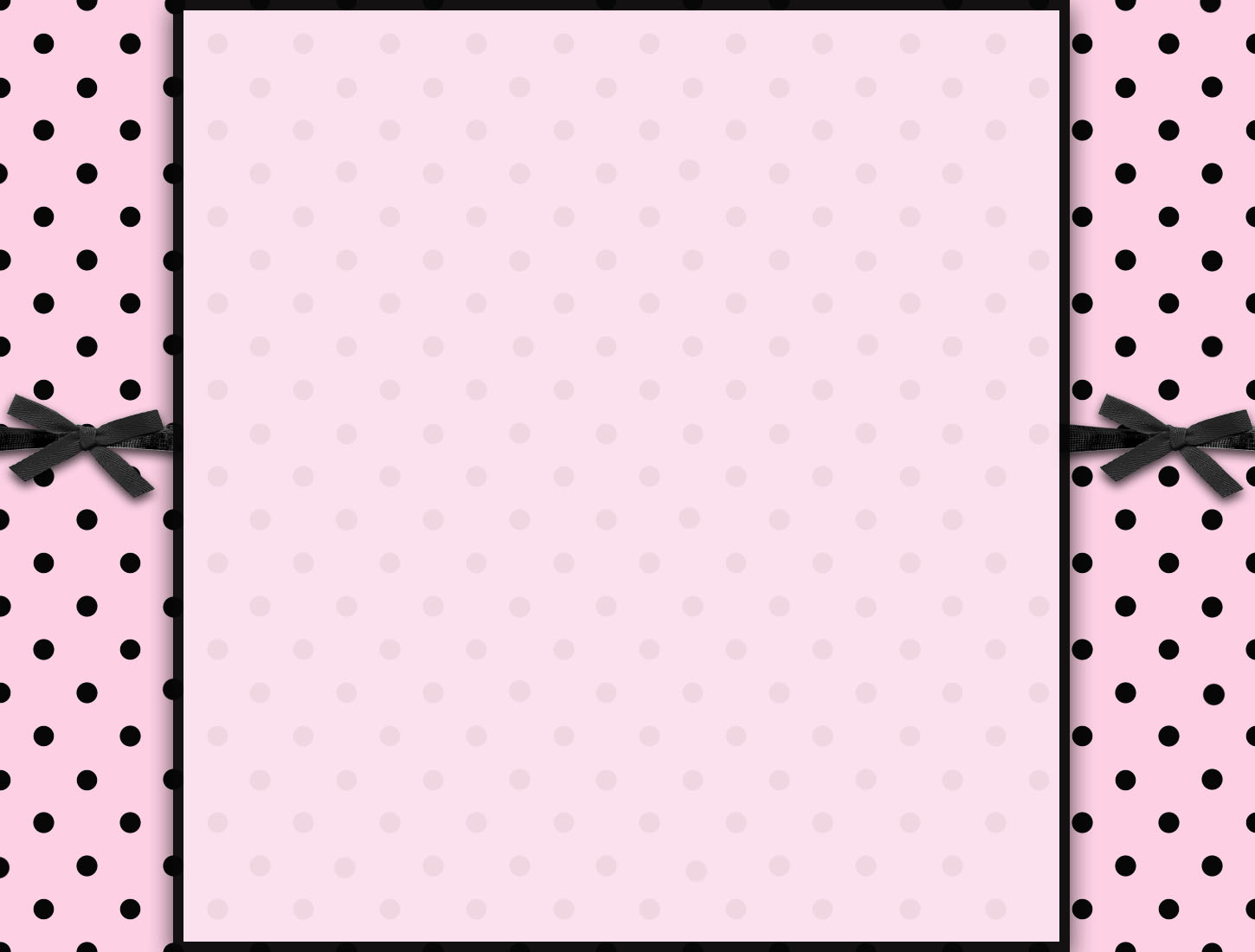 Plain Hot Pink Background Sassy Dots Column