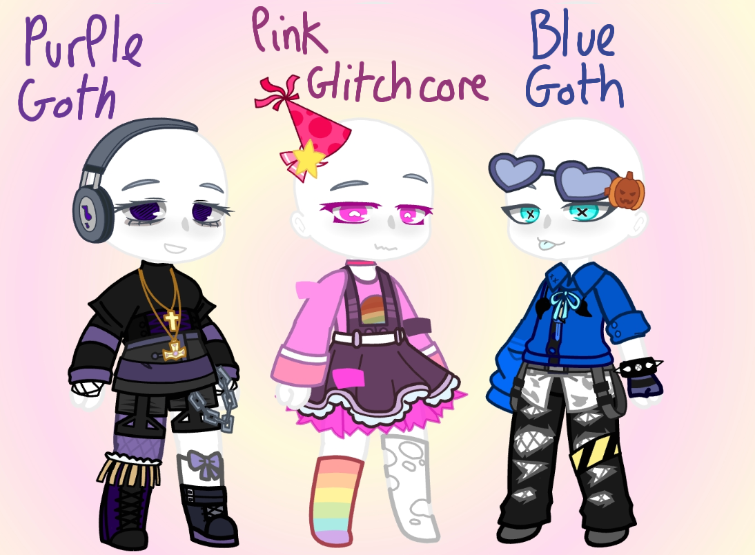 Im remaking LolBit but I need androgynous clothing and hair  And