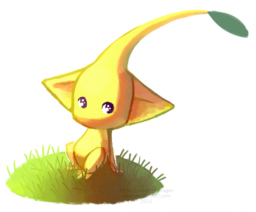Yellow Pikmin By Sunsetthedragon