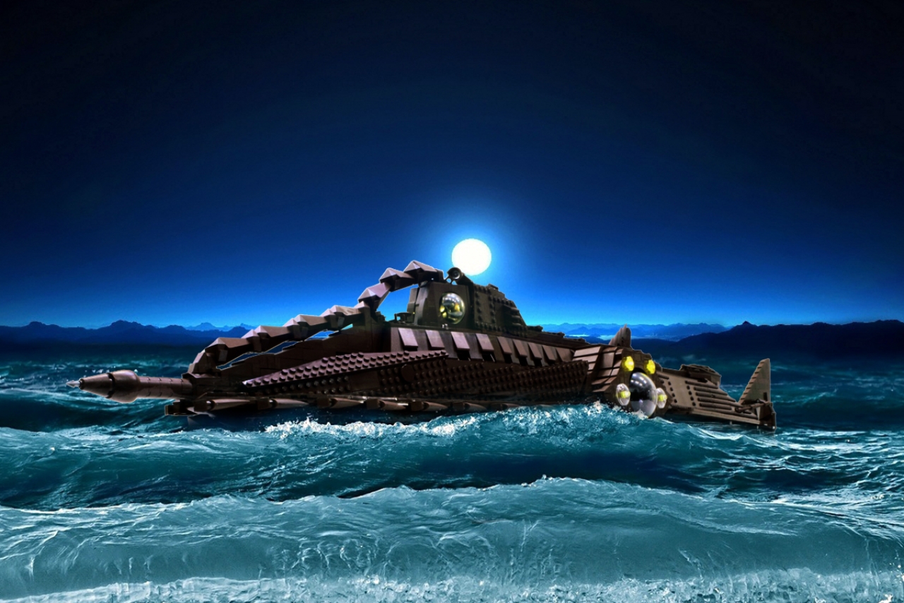 Jules Verne Nautilus Submarine Plans Image Pictures
