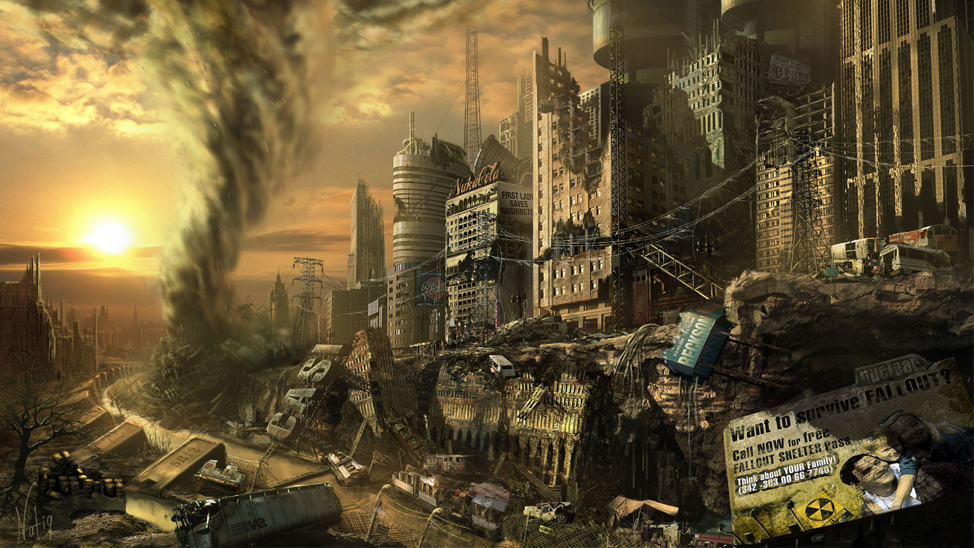 Fallout 1080p Wallpaper Widescreen Res