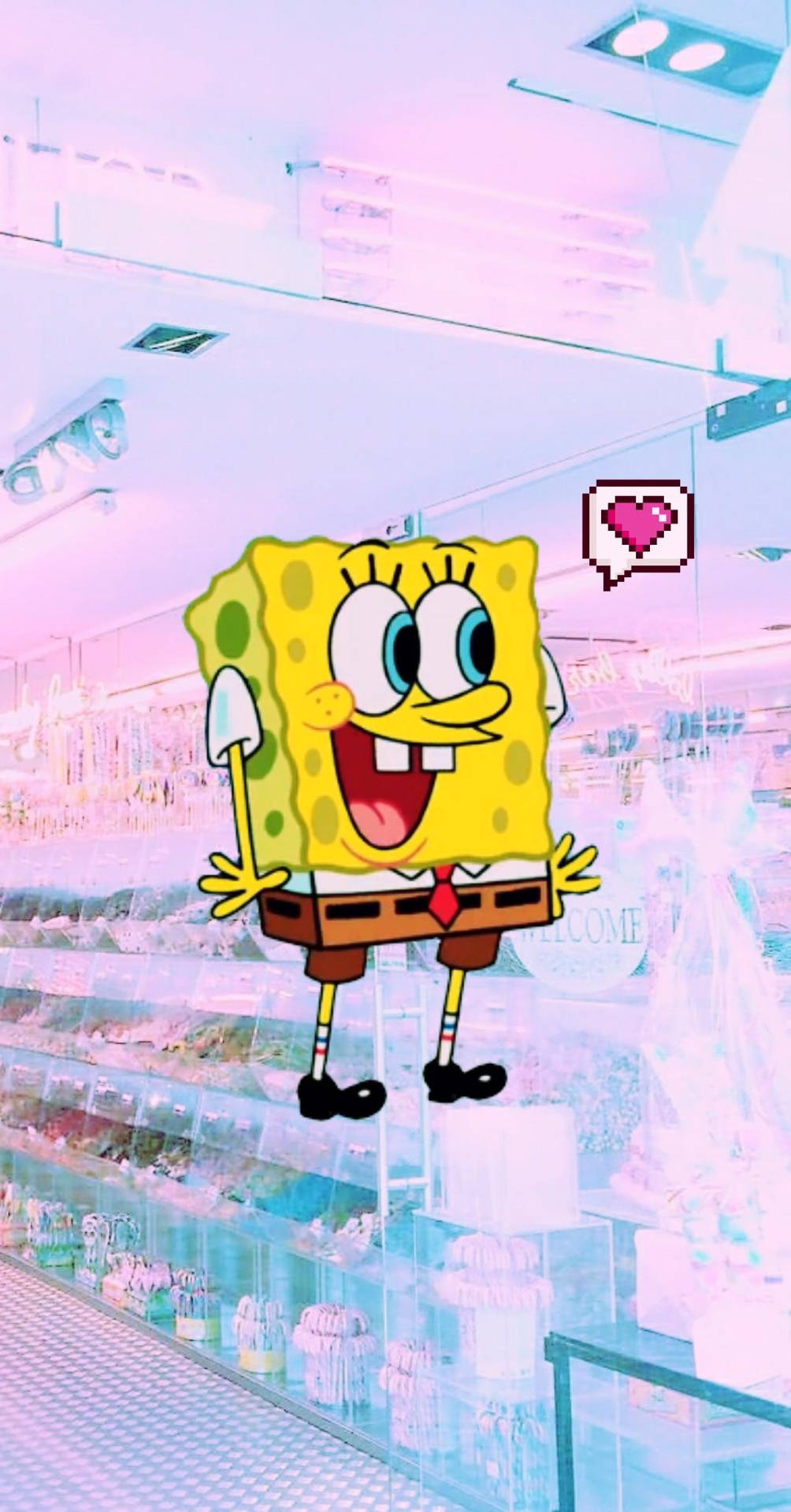 Authentic Aesthetic Spongebob 2q6vcdg4jlsb0kue Wallpaper