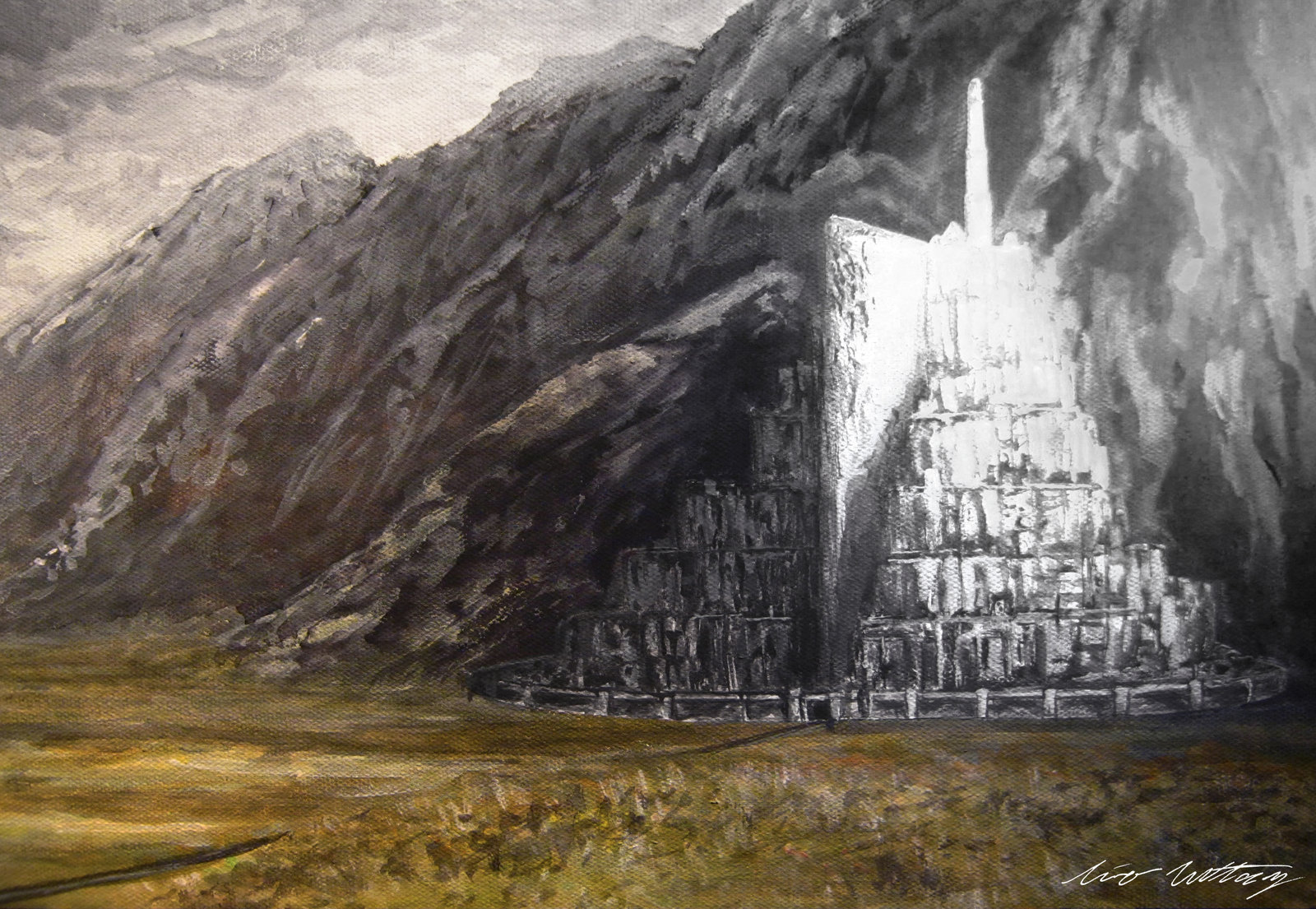 Minas Tirith Wallpaper by Shimimaro on DeviantArt