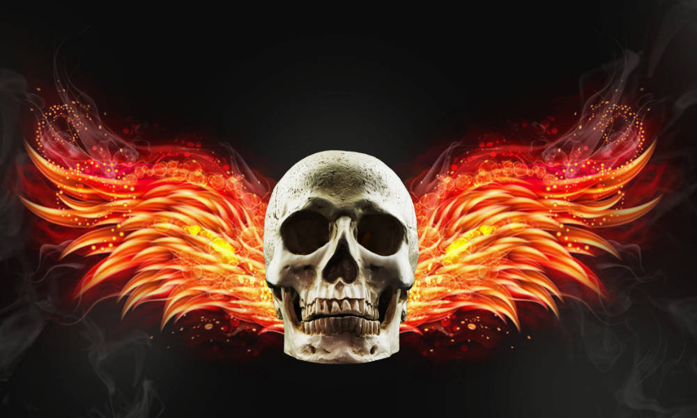 Fire Wings Wallpaper