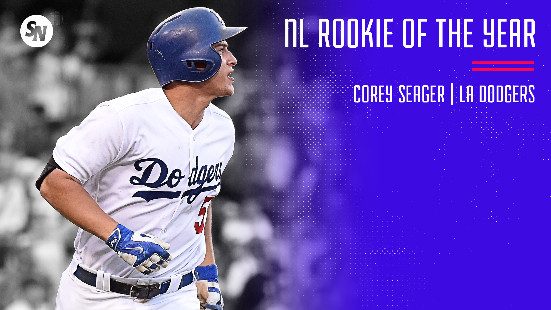 Dodgers Ss Corey Seager Wins Sporting News Nl Rookie Of The Year