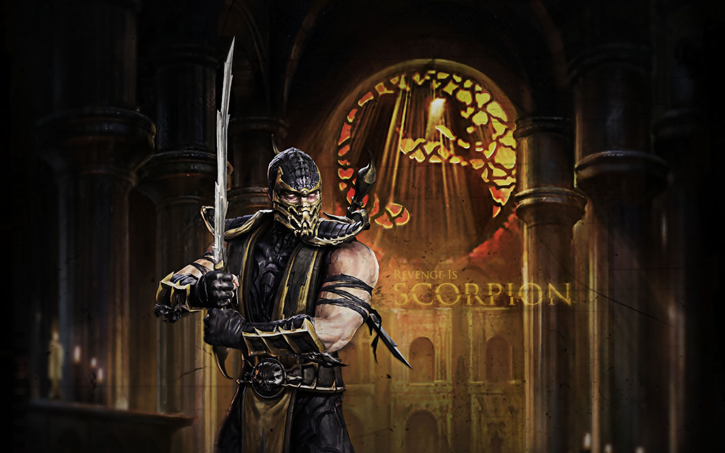 Games Wallpapers   Mortal Kombat 2011   Scorpion Revenge wallpaper