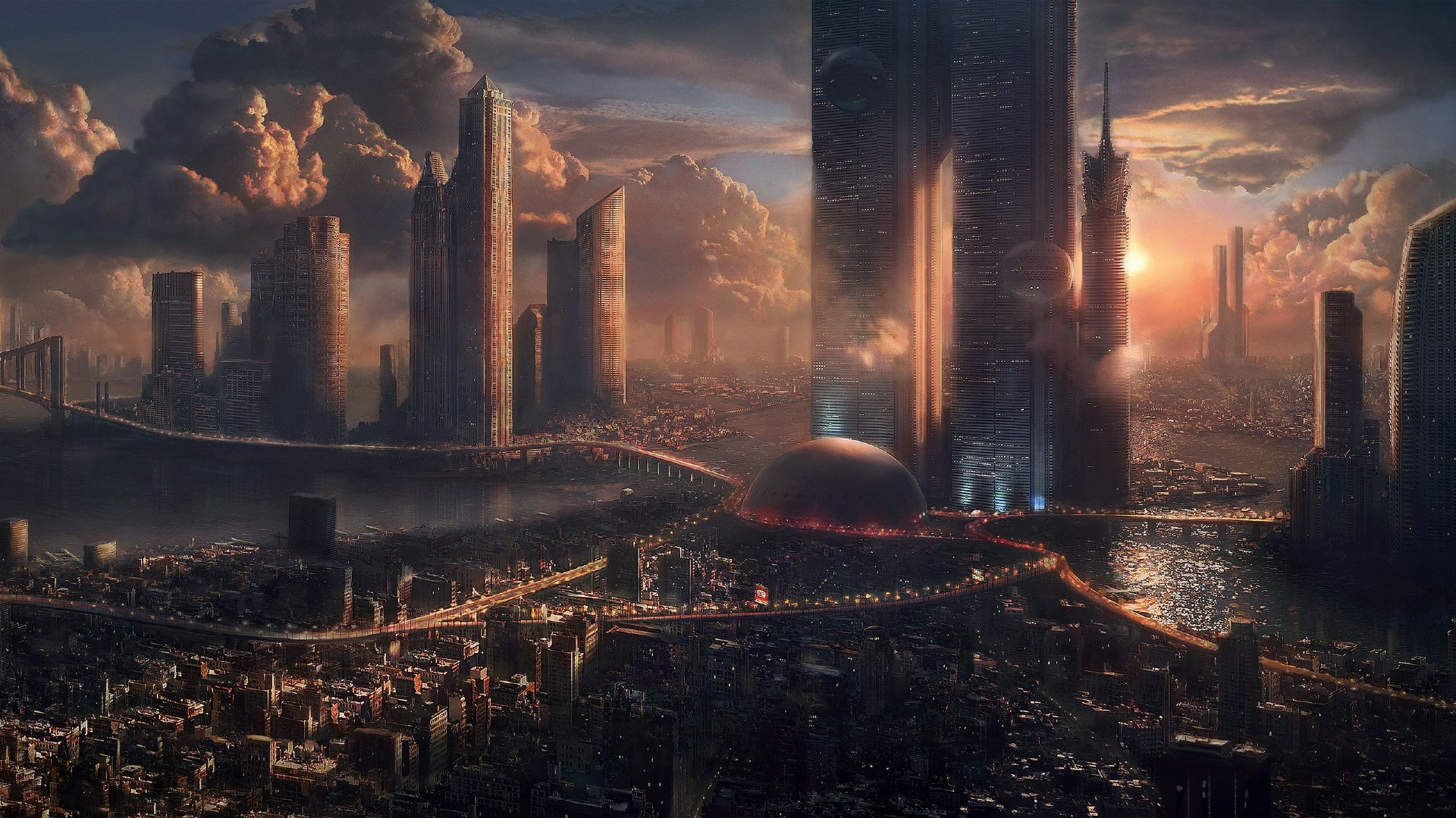 3d Landscape Cityscape Picture Nr