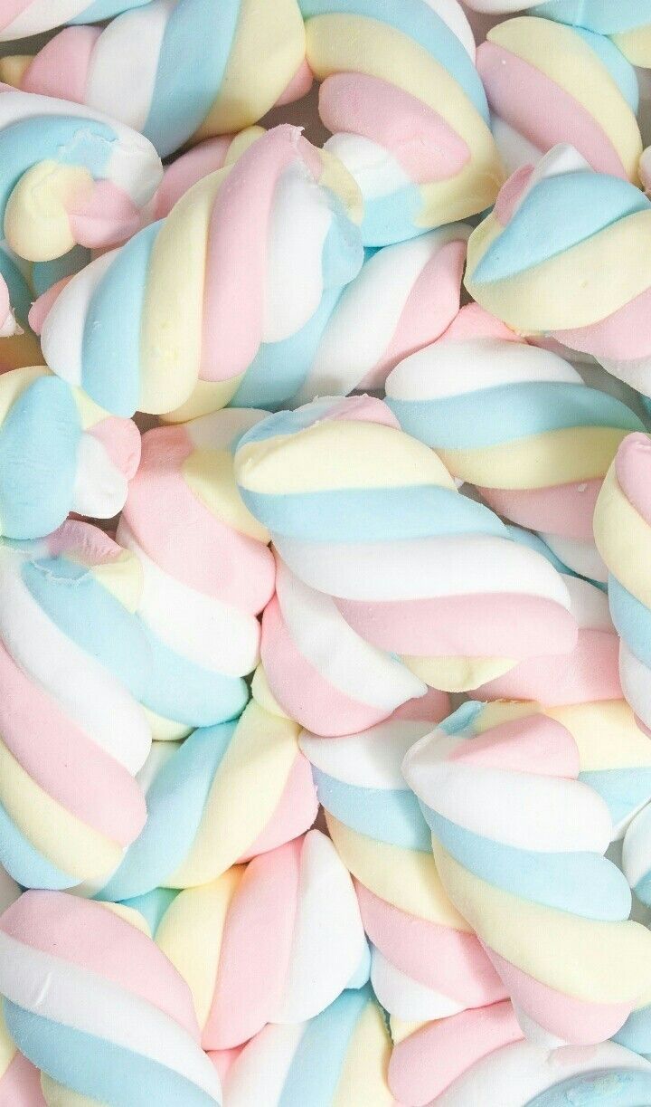 Cute Pastel Candy Wallpaper Top