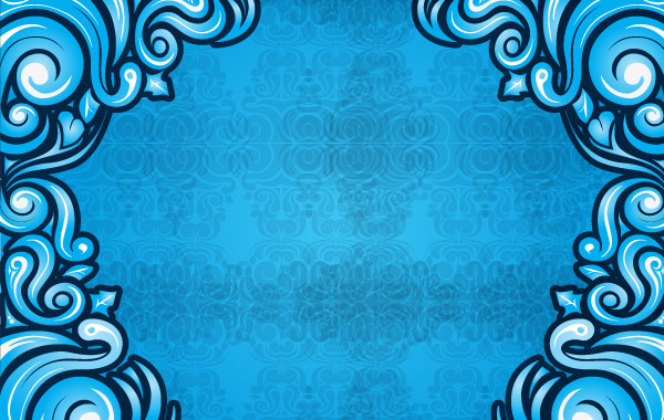 Blue Swirl Background A Swirly Artistic Fit For Any Design