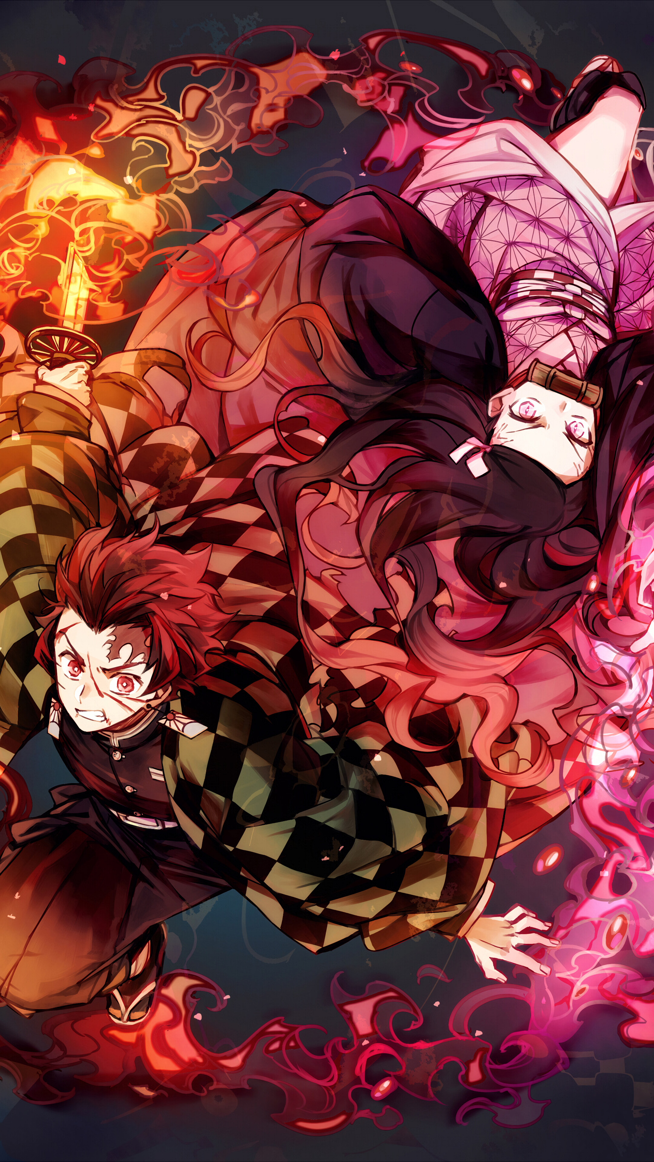 Demon Slayer Tanjiro And Zenitsu Ship Wallpaper