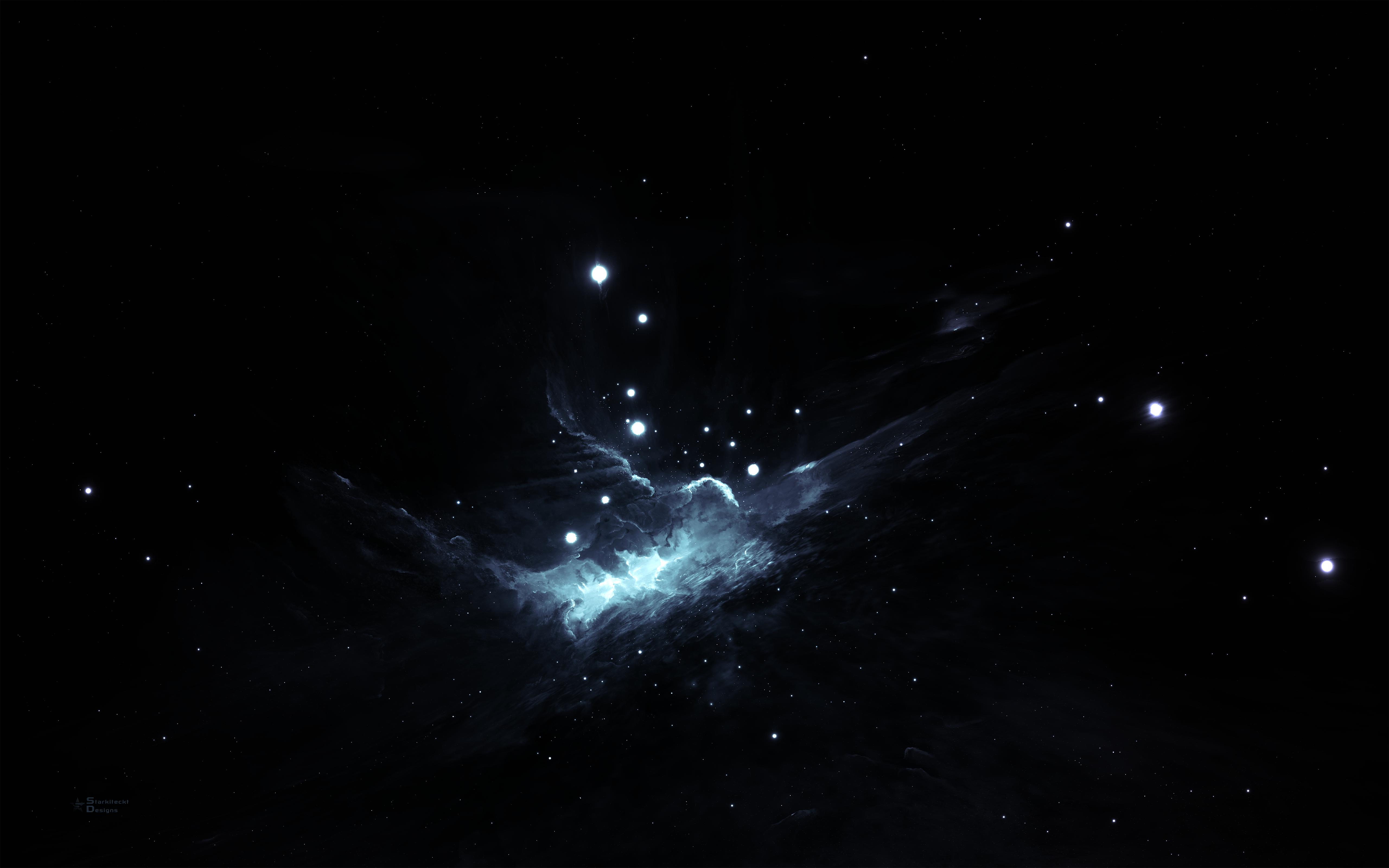 Void Space Stars Deep Darkness Wallpaper Best HD