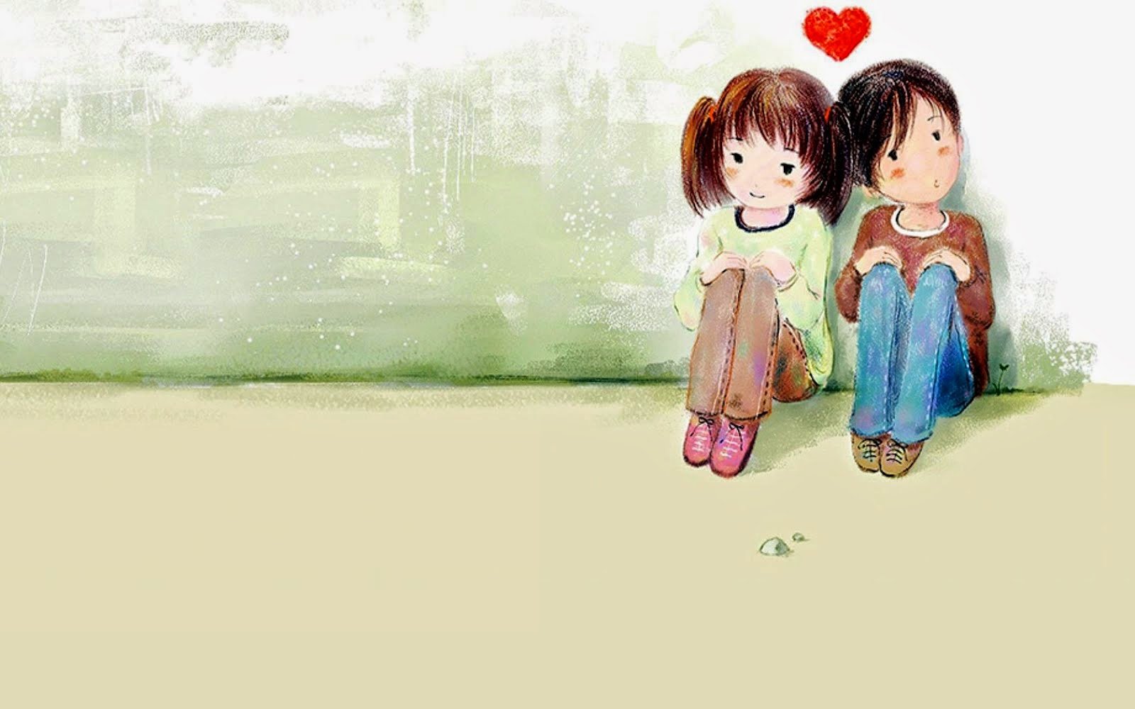 cartoon love images and wallpaper 1600x1000