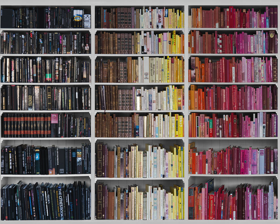 Library Bookcase Wallpaper Picswallpaper