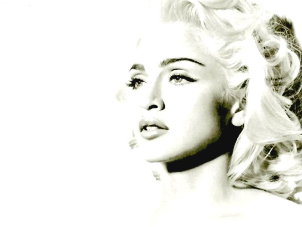 Madonna Young Portrait Wallpaper On