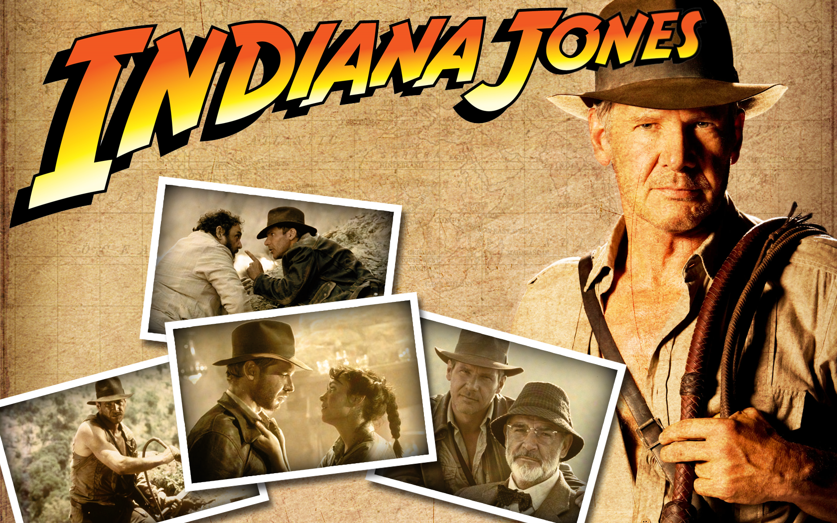 Indiana Jones Wallpaper by TitaniumWarrior on