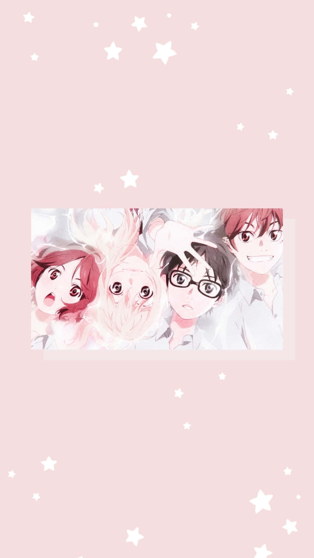 Pastel Pink Aesthetic Anime Wallpaper