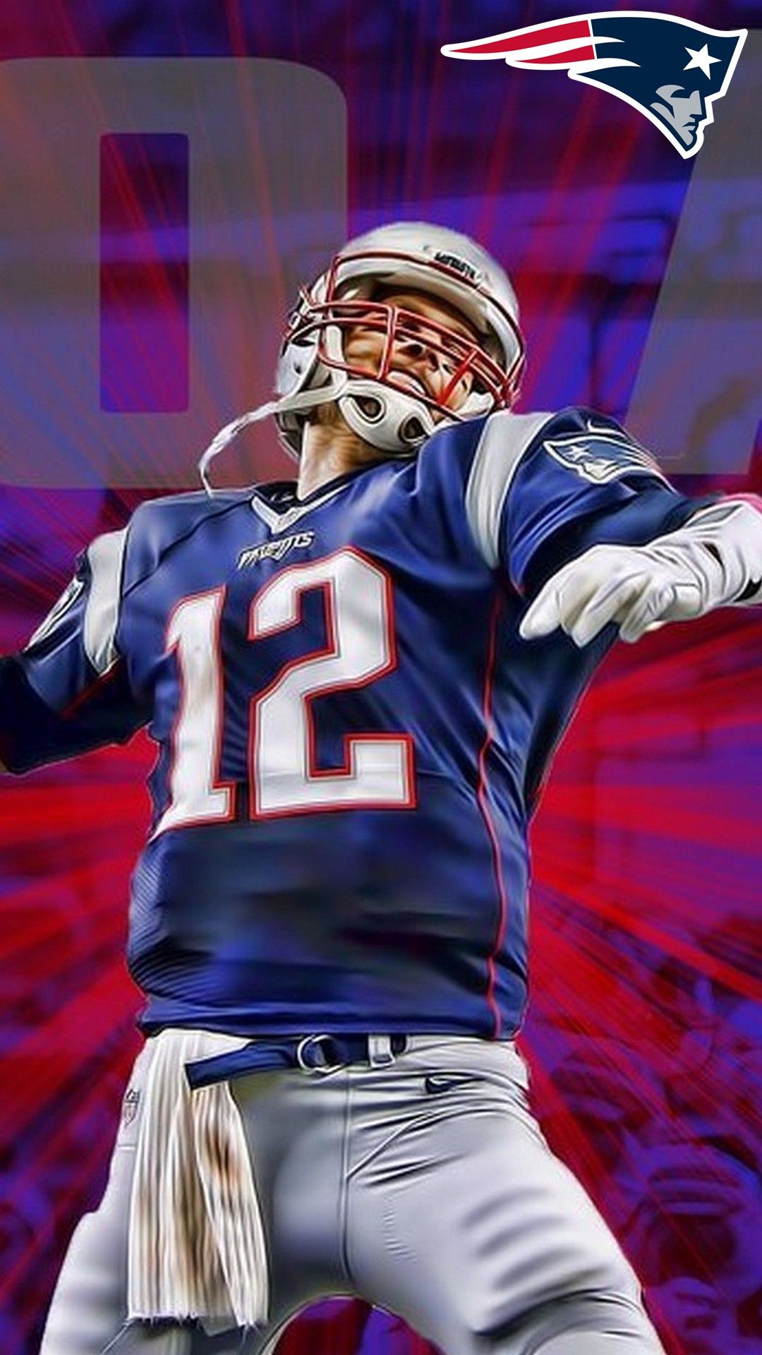 Tom Brady Goat HD Wallpaper For iPhone   2022 NFL Football Wallpapers 1080x1920