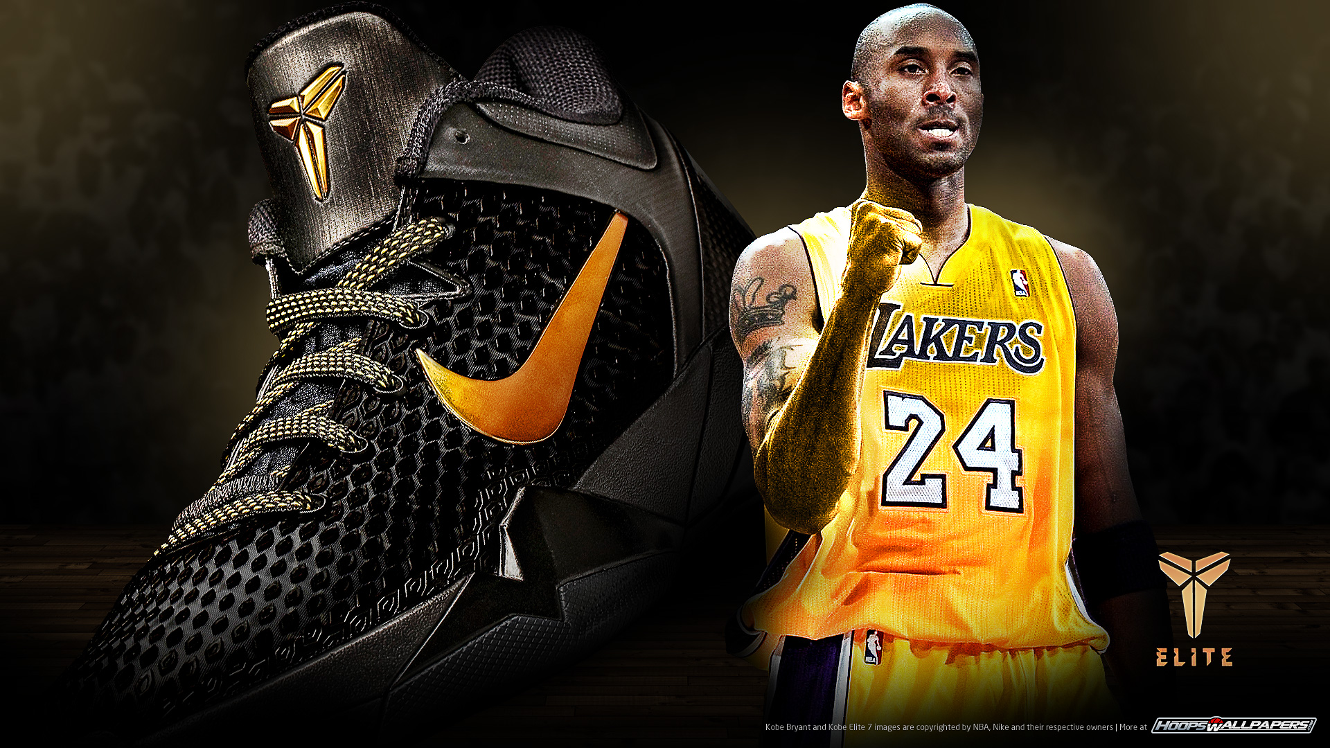 Kobe Bryant Nike Exclusive HD Wallpaper