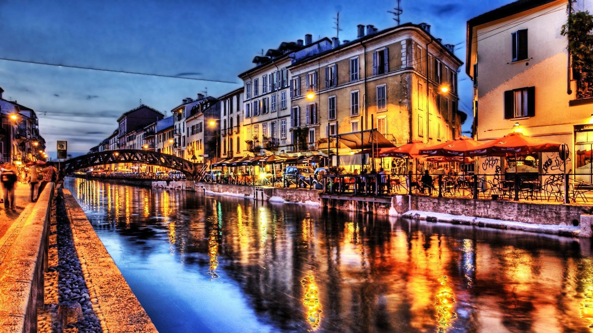 Night In Venice Wallpaper Collection