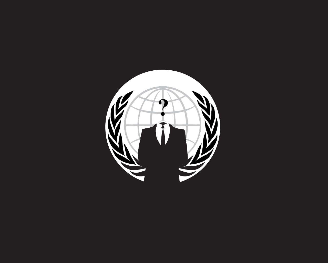 Anonymous Logo Wallpaper WallpaperSafari