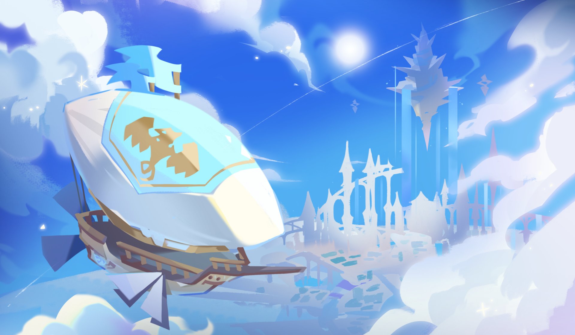 Epic Sky Voyage Wallpaper