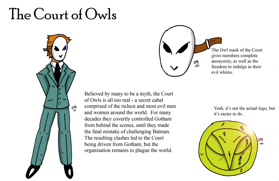 Court Of Owls By Johnnyfive81