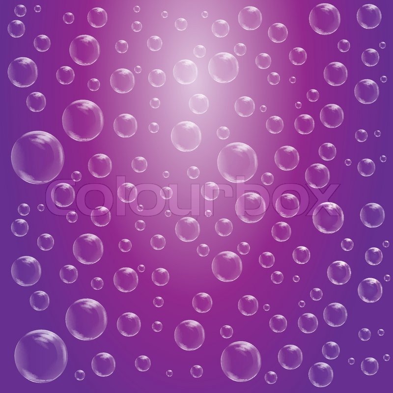 Moving Bubbles Background Stock vector of bubbles