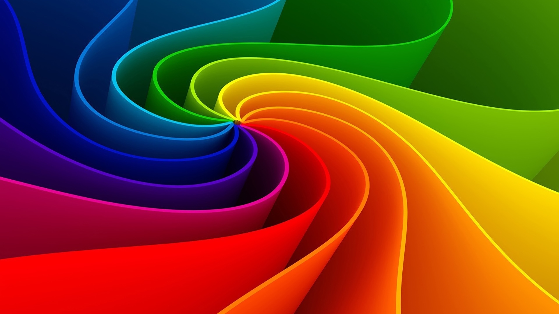 Amazing Abstract Rainbow High Definition Wallpaper HD