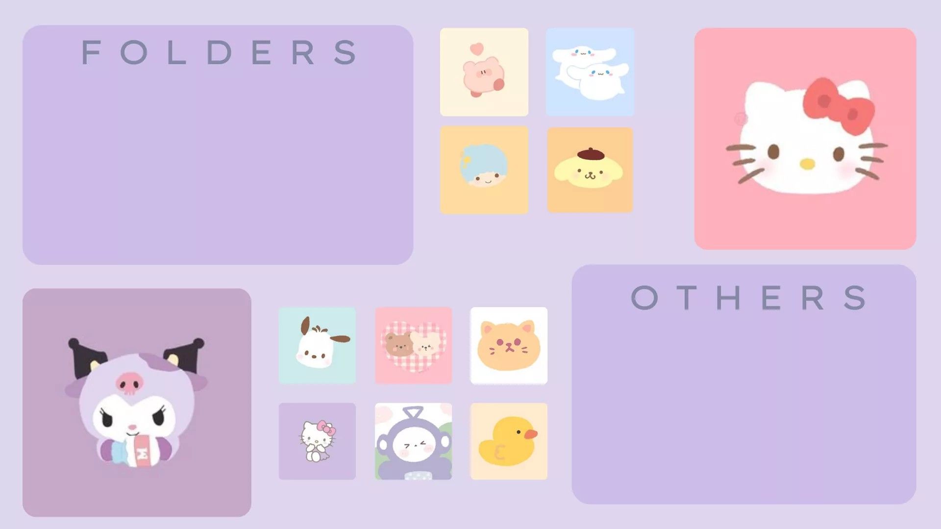 Desktop Organizer Wallpaper