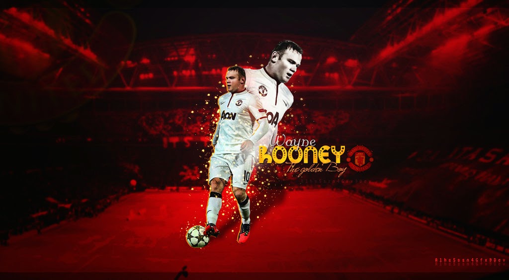 Wallpaper HD Corner Wayne Rooney Manchester United