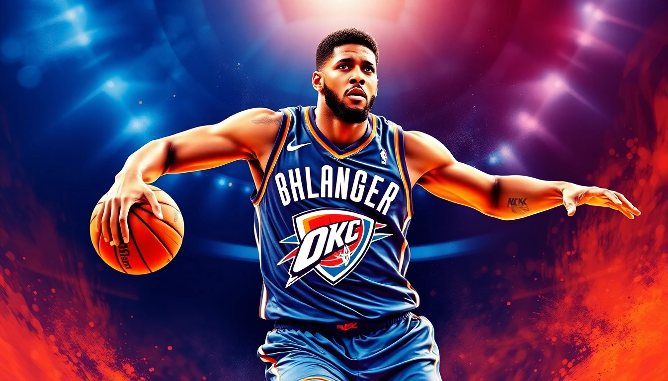 🔥 Free Download Paul George Oklahoma City Thunder Wallpaper by ...