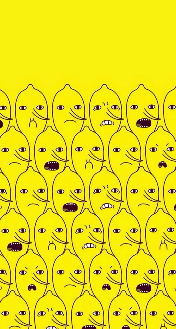 Yellow Man Emotion Adventure Time Art