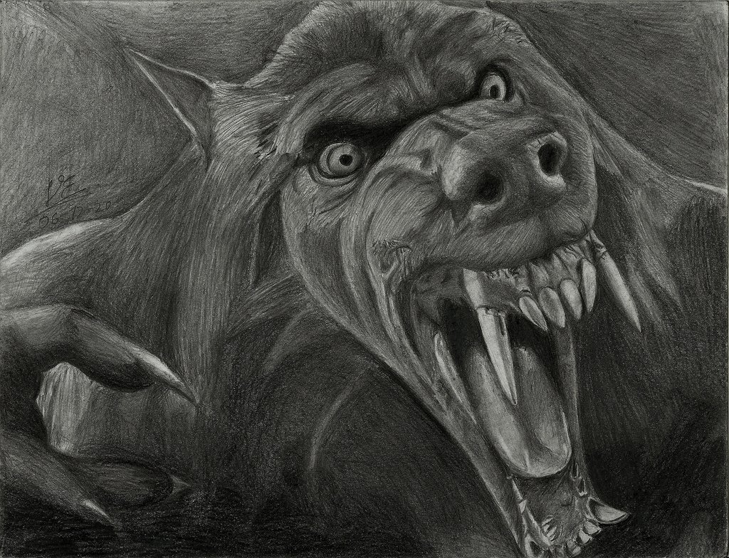 Van Helsing Werewolf By Drawinglerp
