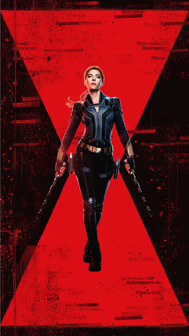 Black Widow 10k iPhone Wallpaper