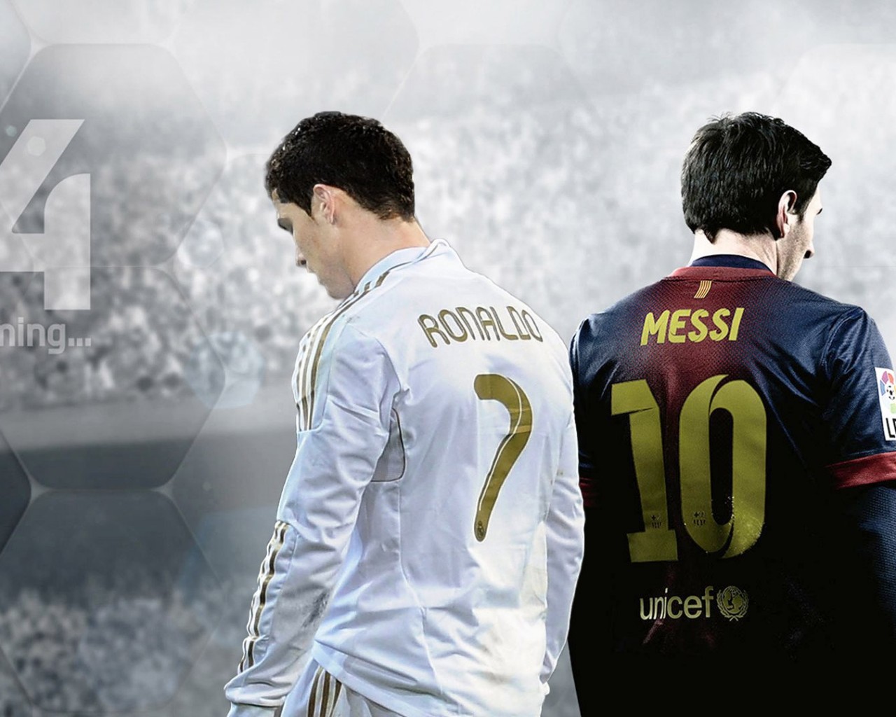 Fifa Ronaldo Vs Messi Wallpaper Wide Or HD Games